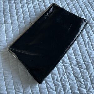 HOBO Glossy Black Clutch